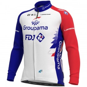 Maillot mangas largas 2021 Groupama-FDJ N001